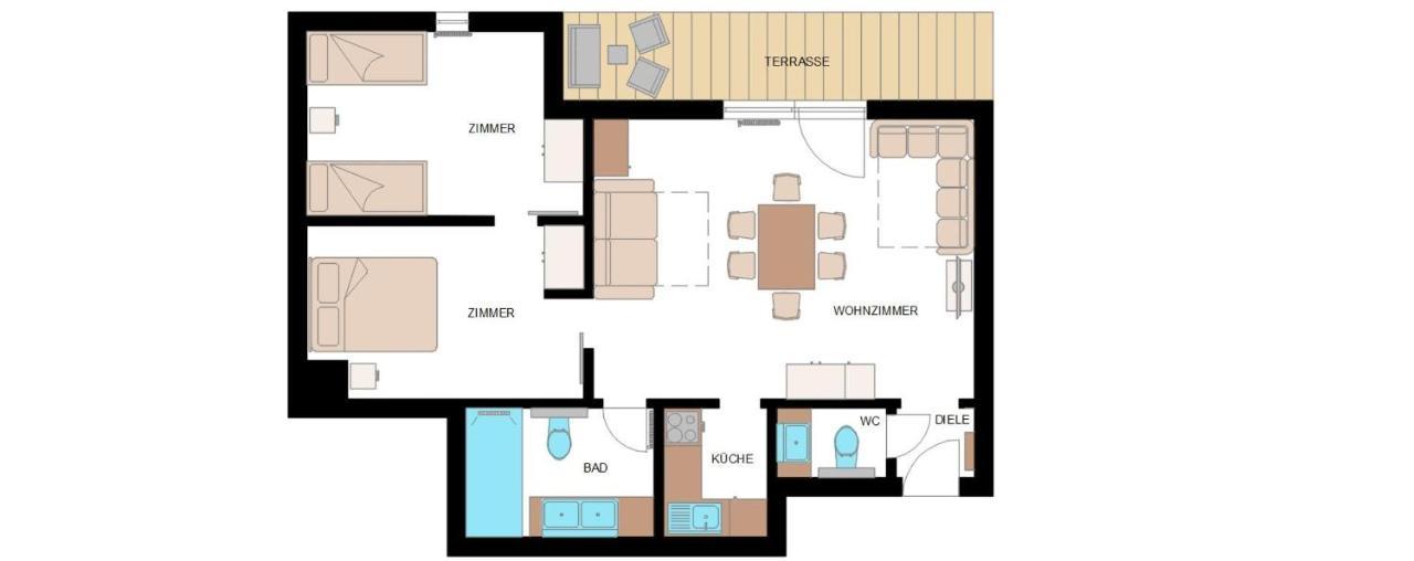Apartmán Tirolapart Am Lift - Jochberg Bei Kitzbuhel Exteriér fotografie