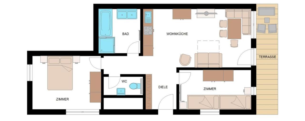 Apartmán Tirolapart Am Lift - Jochberg Bei Kitzbuhel Exteriér fotografie