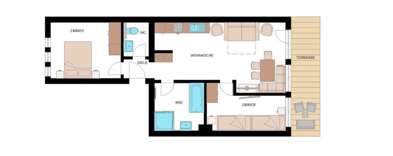 Apartmán Tirolapart Am Lift - Jochberg Bei Kitzbuhel Exteriér fotografie